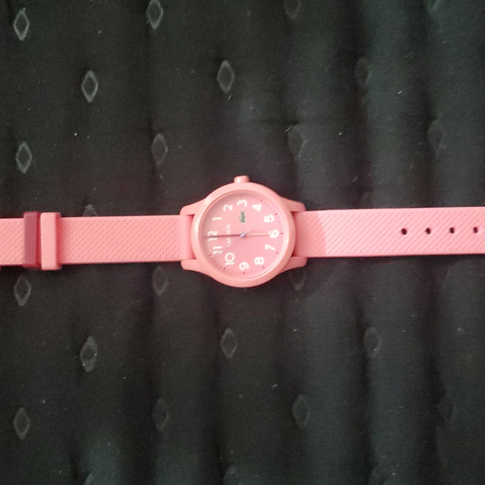 Lacoste Pink Strap Watch